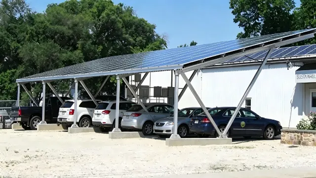 Aluminum Waterproof IV Type Solar Carport Mounting